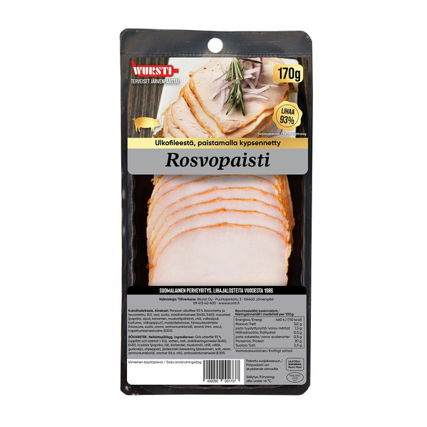 Wursti Rosvopaisti 170g