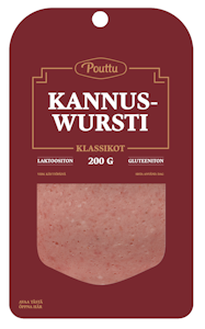 Pouttu kannuswursti viipale 200g