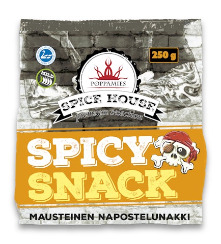 Poppamies Nakki Spicy Snack 250g