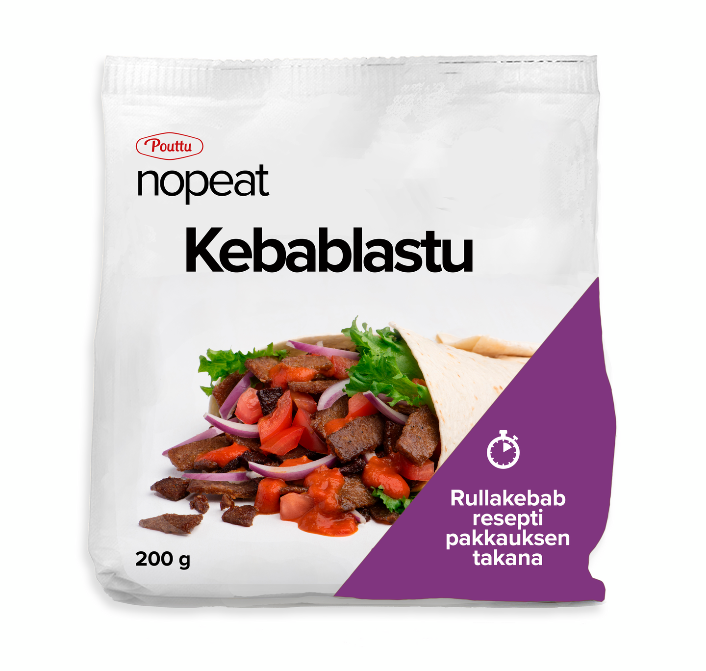 Pouttu Nopeat kebablastu 200g