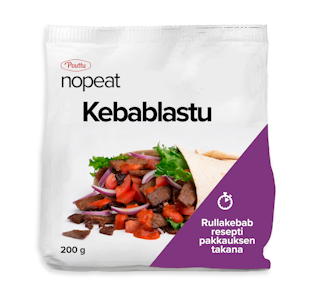 Pouttu Nopeat kebablastu 200g