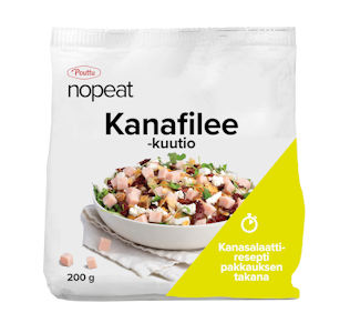 Pouttu Nopeat kanafilekuutio 200g