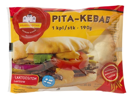 Turun Eines pita-kebab 1 kpl/190 g laktoositon