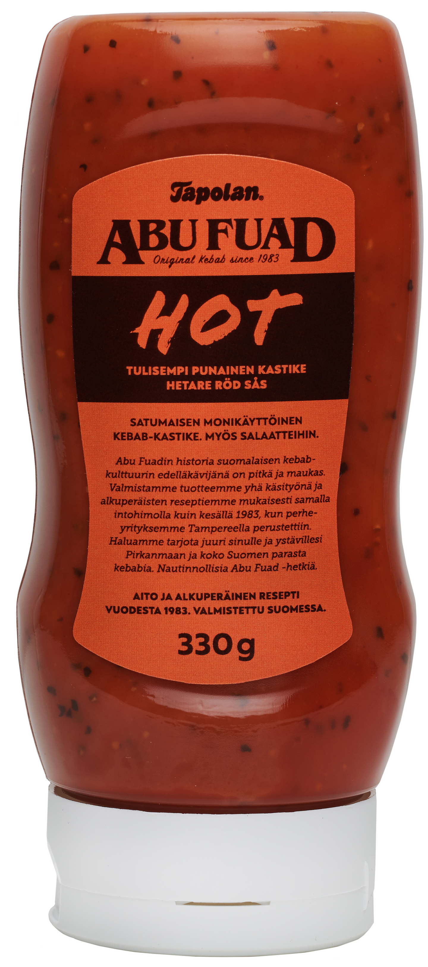 Abu Fuad tulisempi punainen kastike 330g