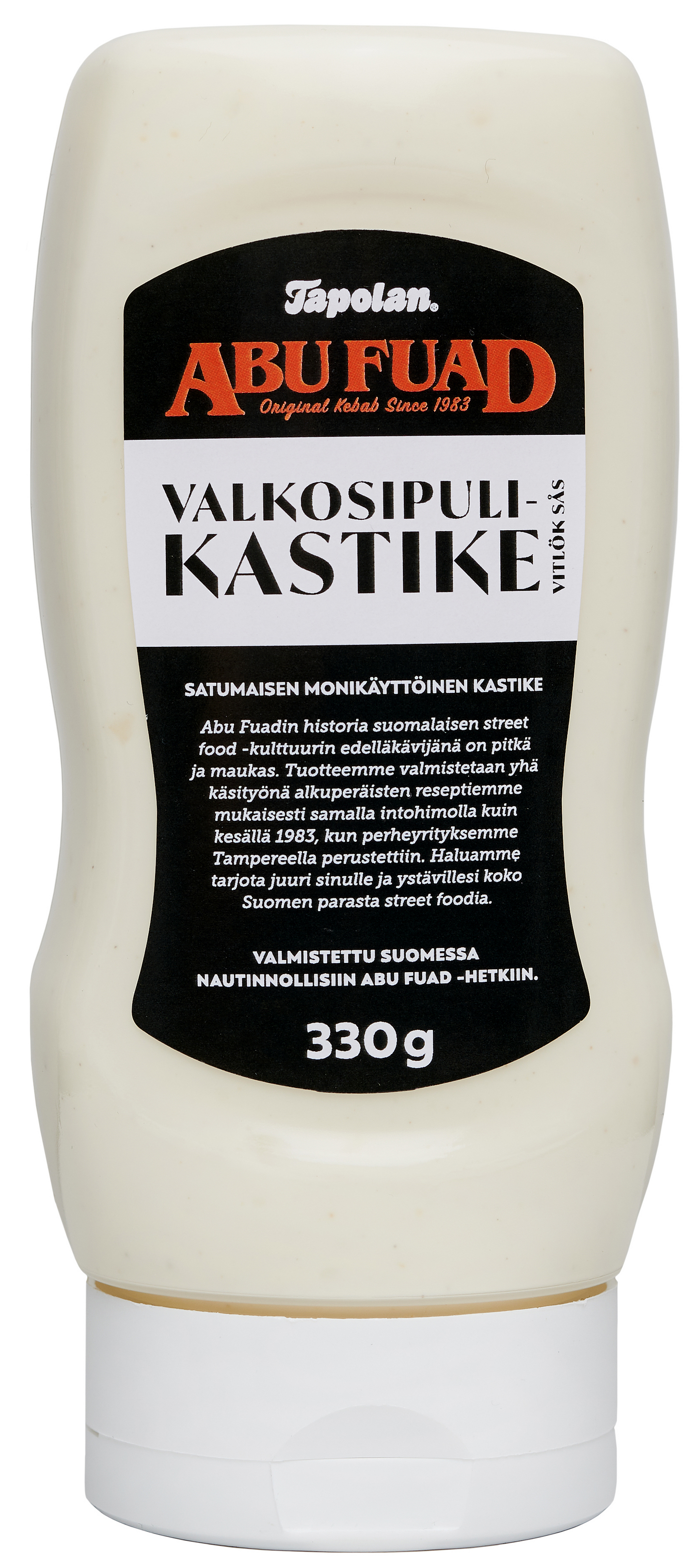 Abu Fuad Valkosipulikastike 330g