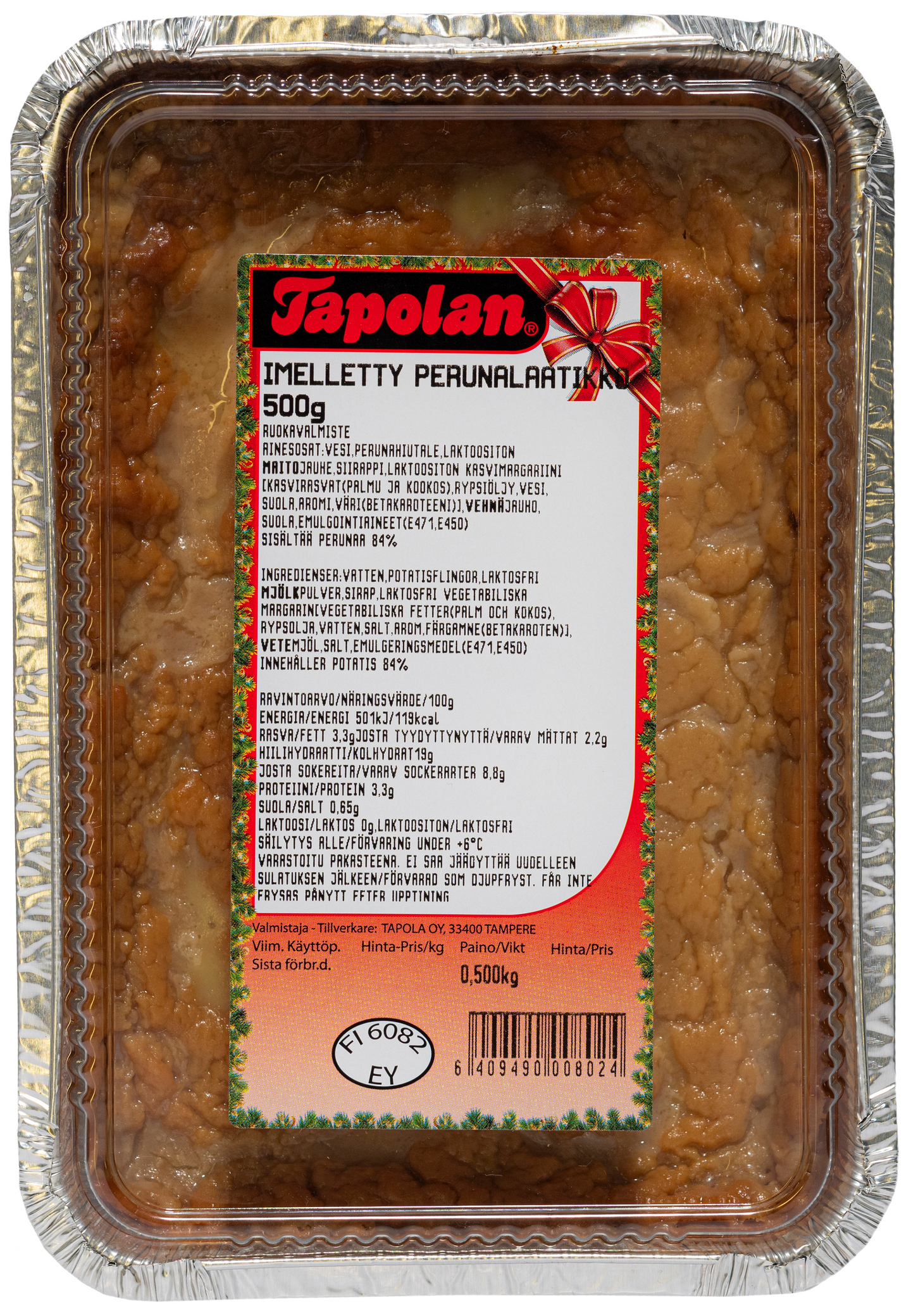 Tapola imelletty perunalaatikko 500g | K-Ruoka Verkkokauppa