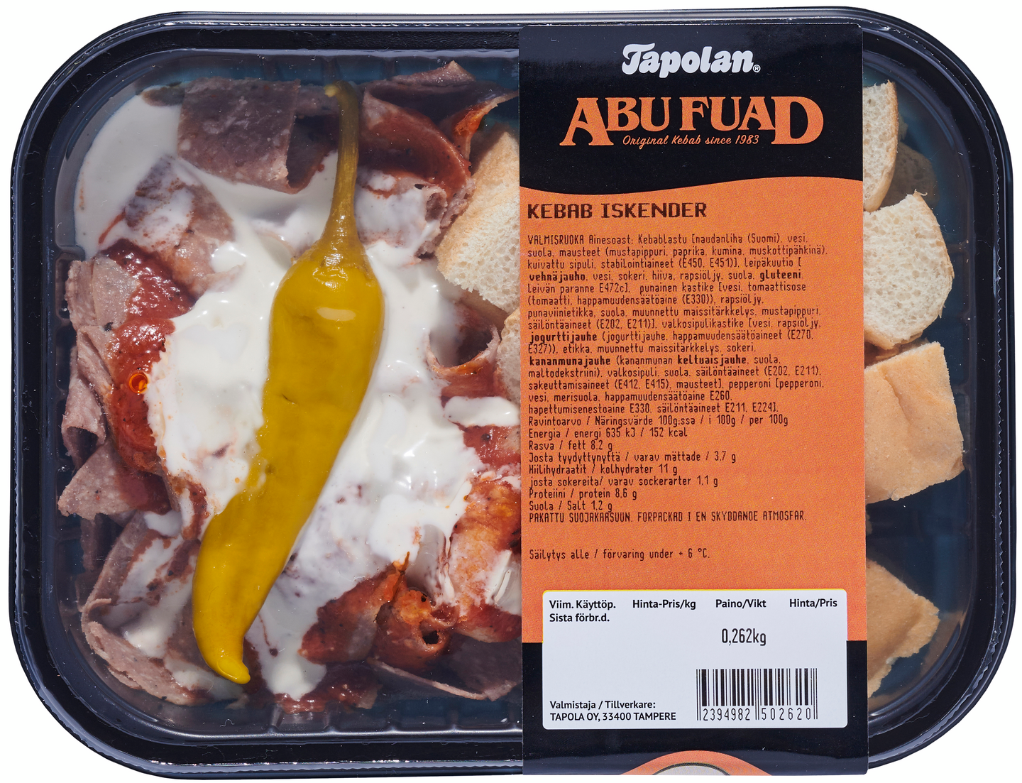 Abu Fuad Kebab Iskender 260g