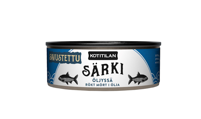 Kotitilan savusärki öljyssä 210g