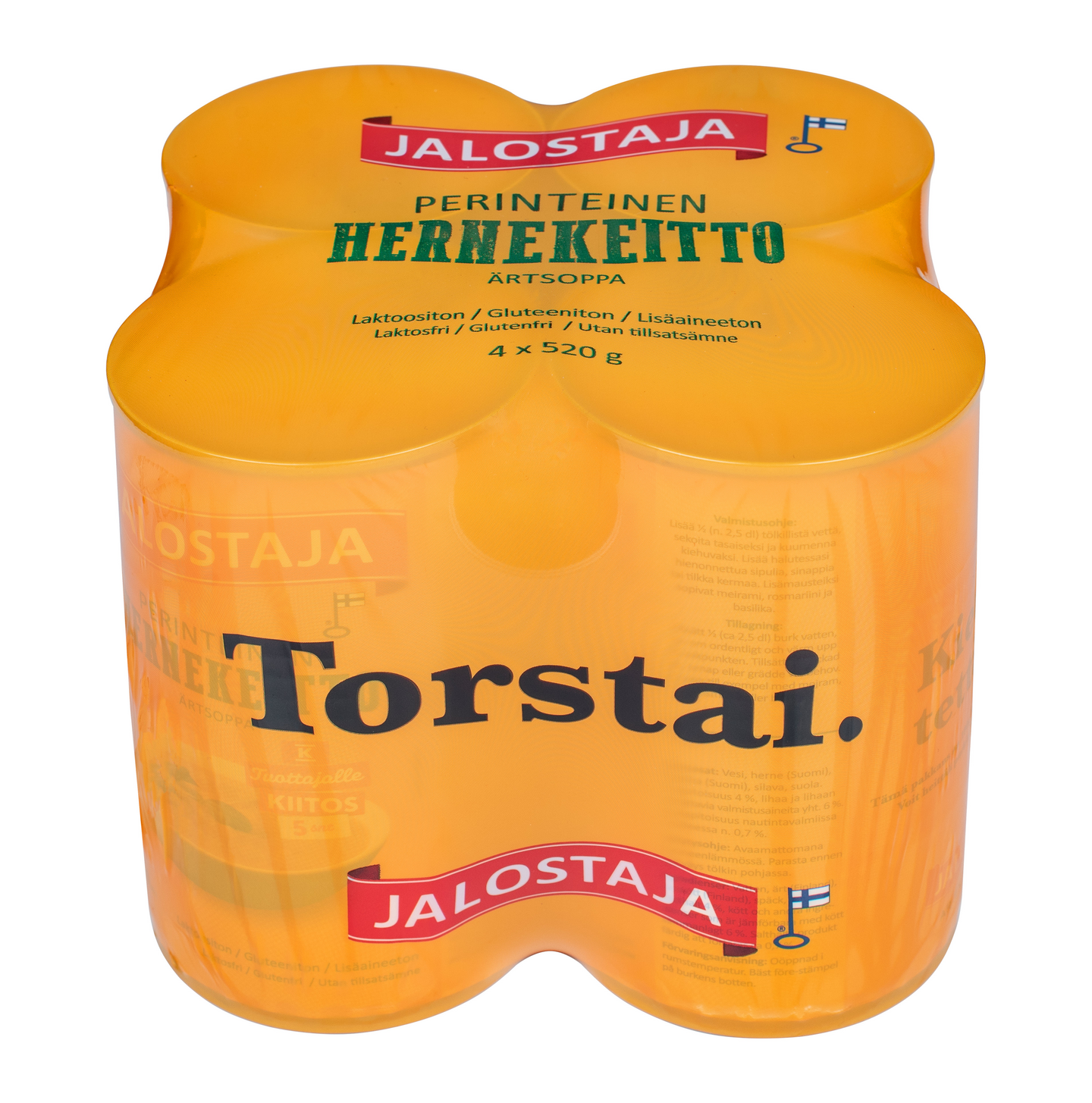 Jalostaja Perinteinen hernekeitto 4 x 520g