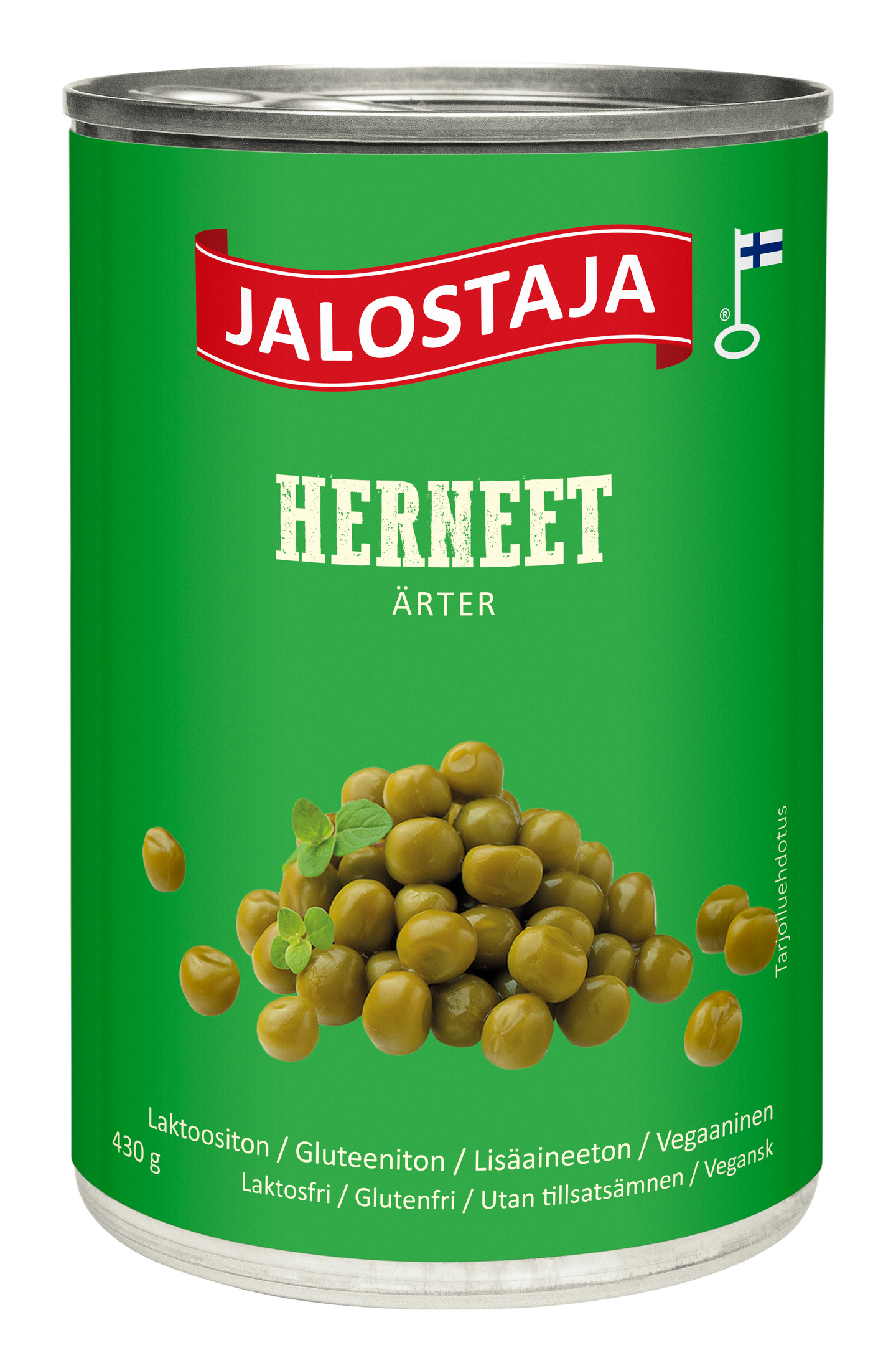 Jalostaja Herneet 430g/230g