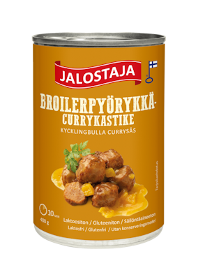 Jalostaja Broilerpyörykkäcurrykastike 400g