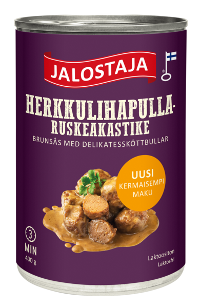 Jalostaja Herkkulihapullaruskeakastike 400g