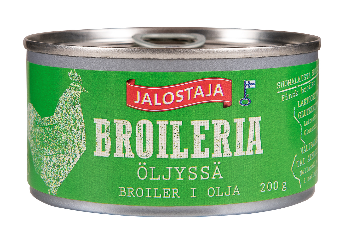 Jalostaja broileria öljyssä 200g/142g