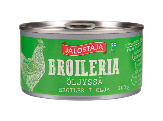 Jalostaja broileria öljyssä 200g/142g
