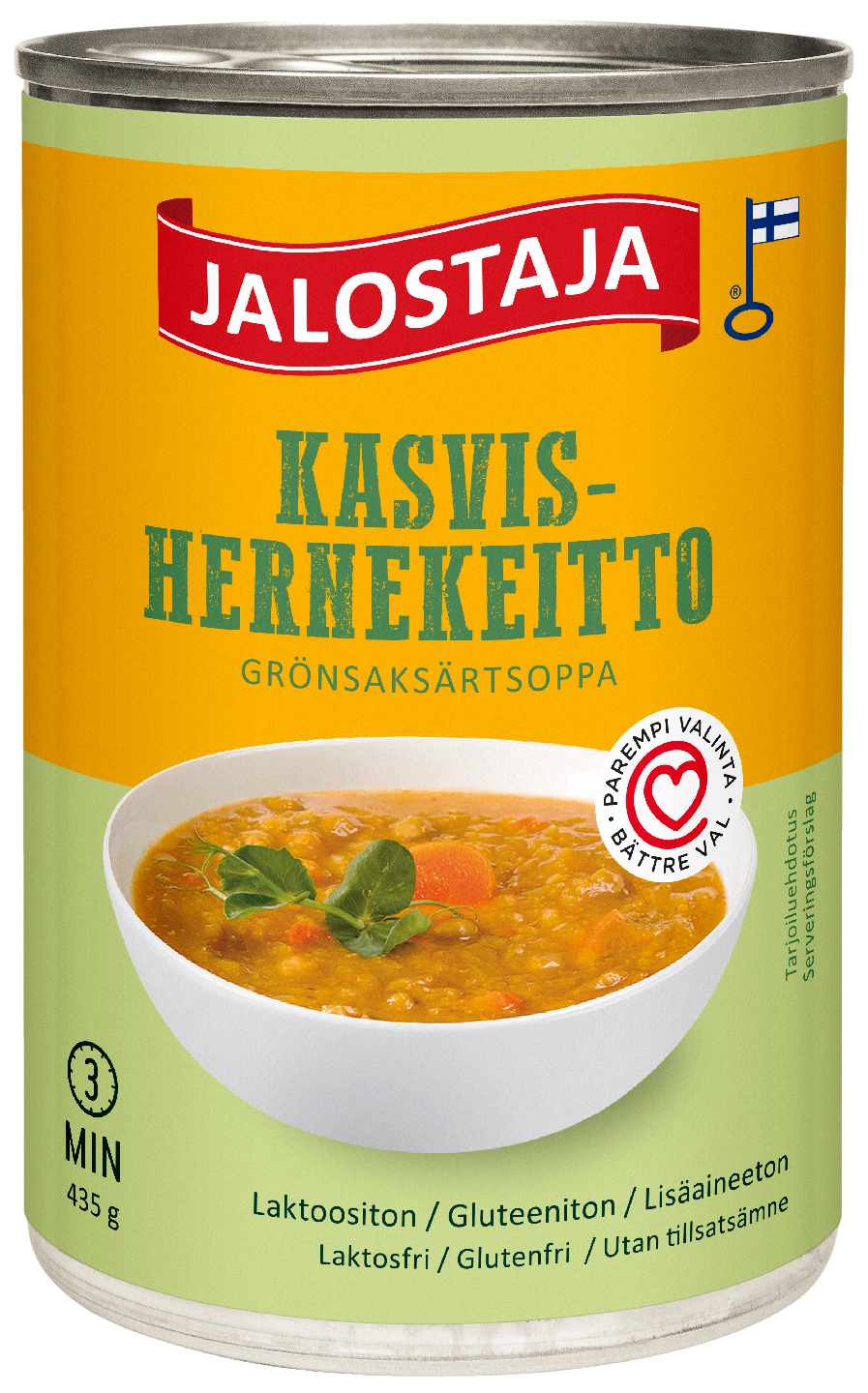 Jalostaja kasvishernekeitto 435