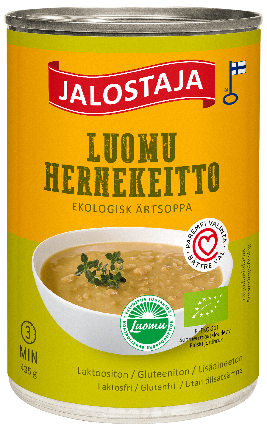 Jalostaja Luomu hernekeitto 435g