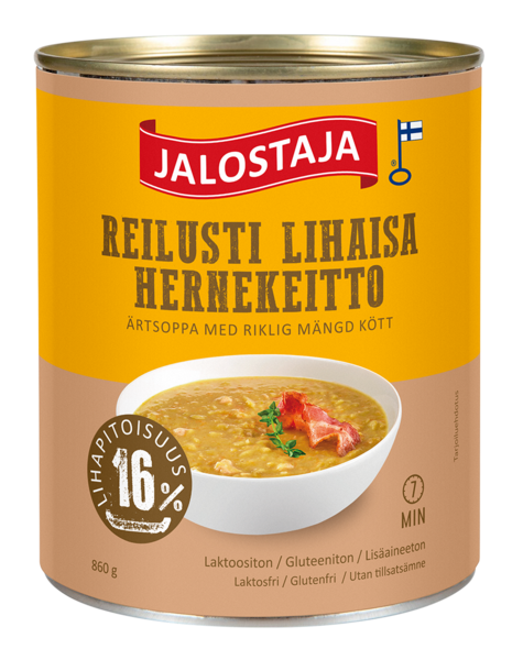 Jalostaja Reilusti Lihaisa Hernekeitto 860 g