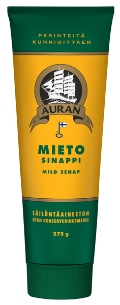 Auran sinappi 275g mieto VARTTILAVA