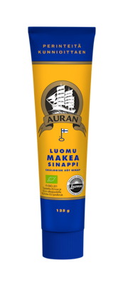 Auran Luomu Makea Sinappi 125g
