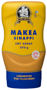 Auran sinappi 275g makea