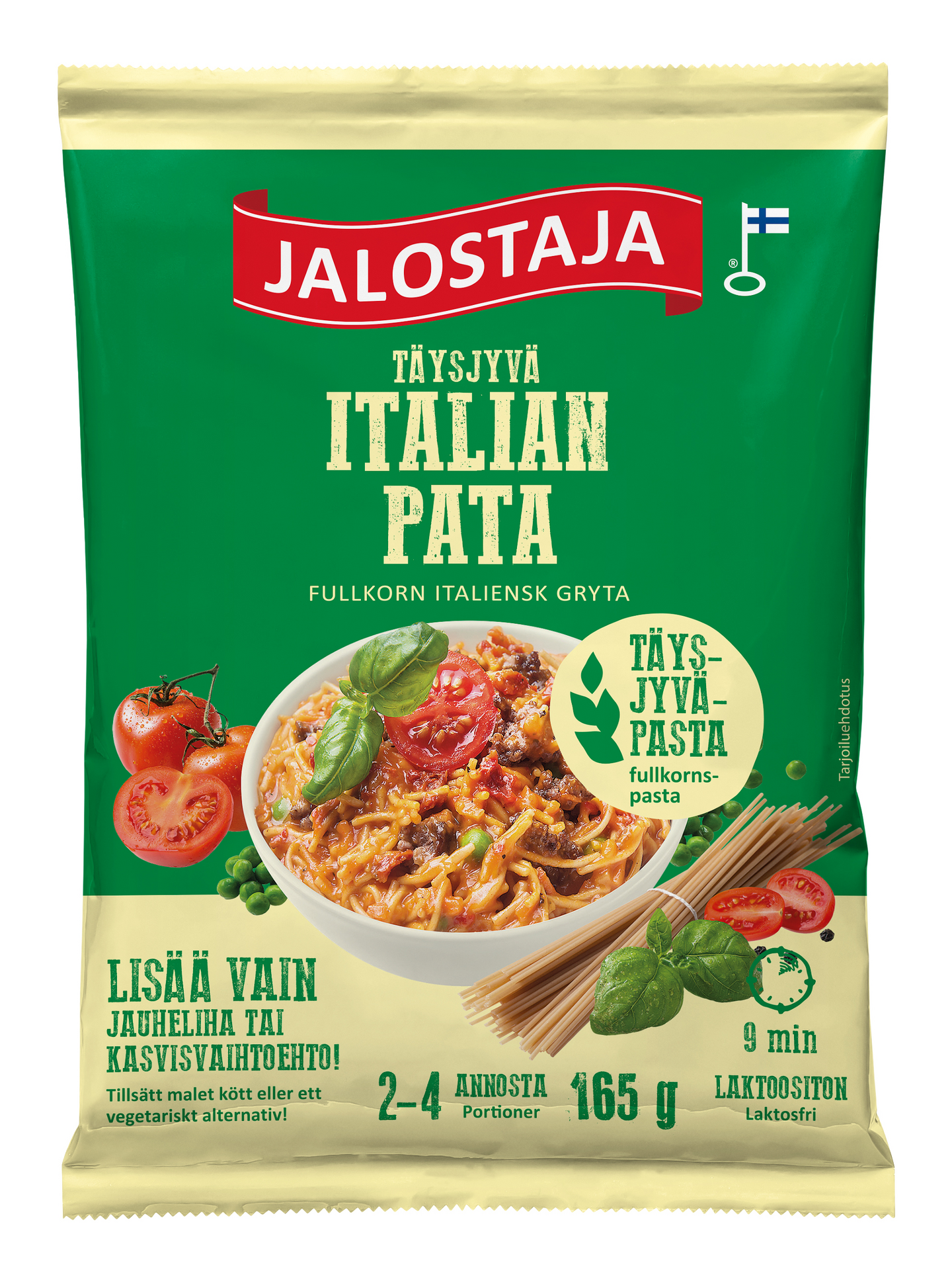 Jalostaja Italian pata täysjyvä 165g