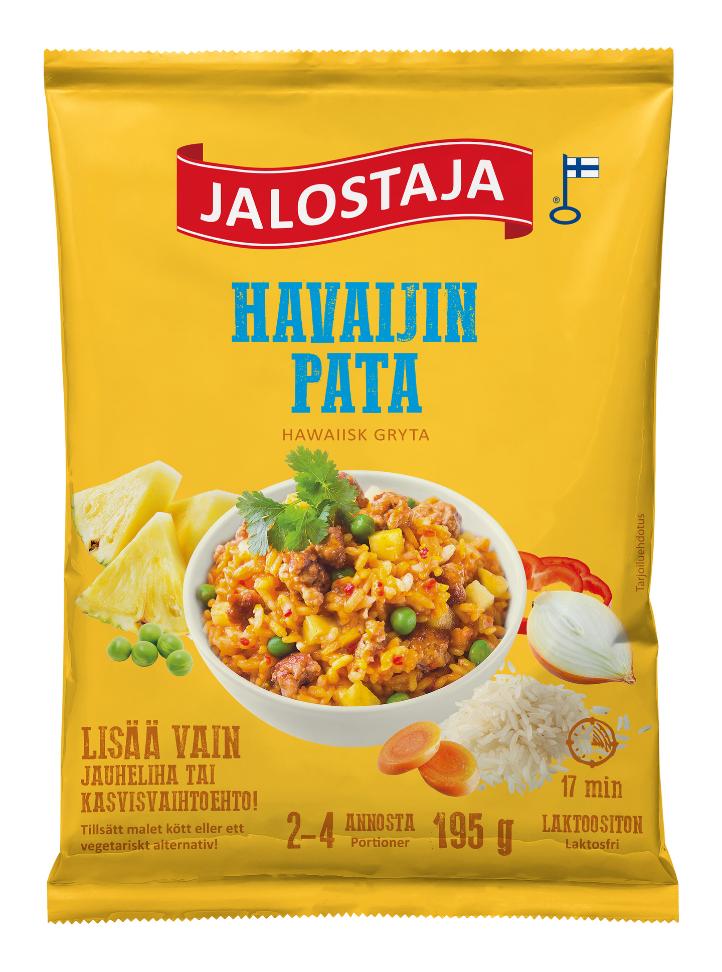 Jalostaja Havaijin pata-ainekset 195g