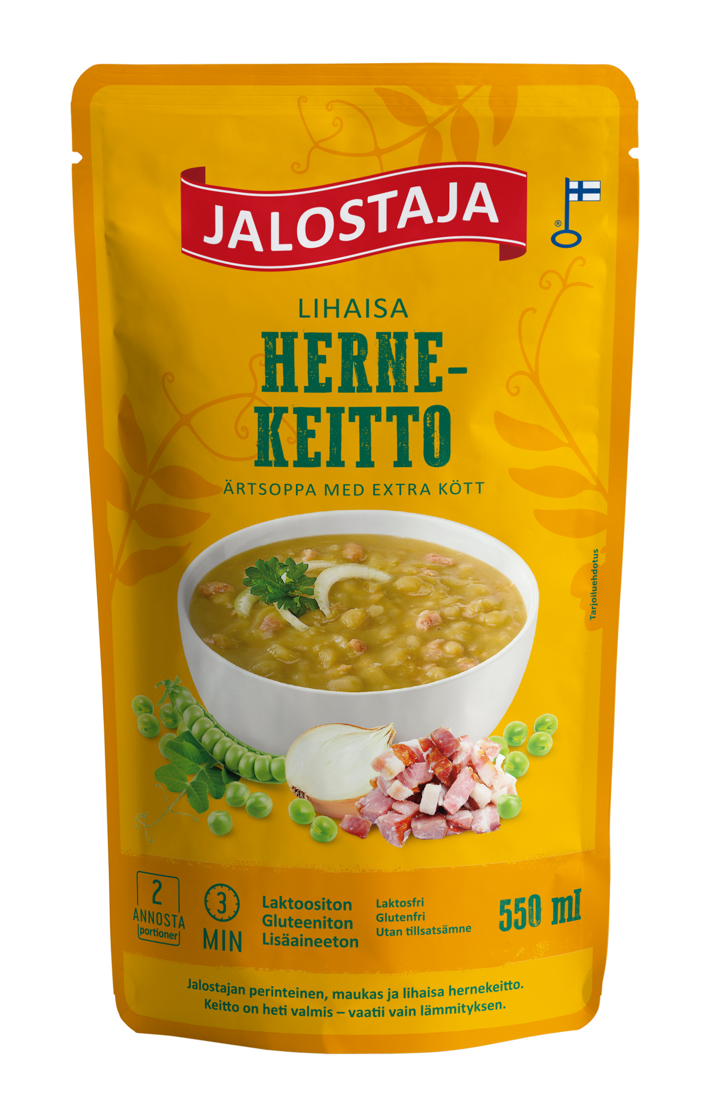 Jalostaja Lihaisa hernekeitto 550ml