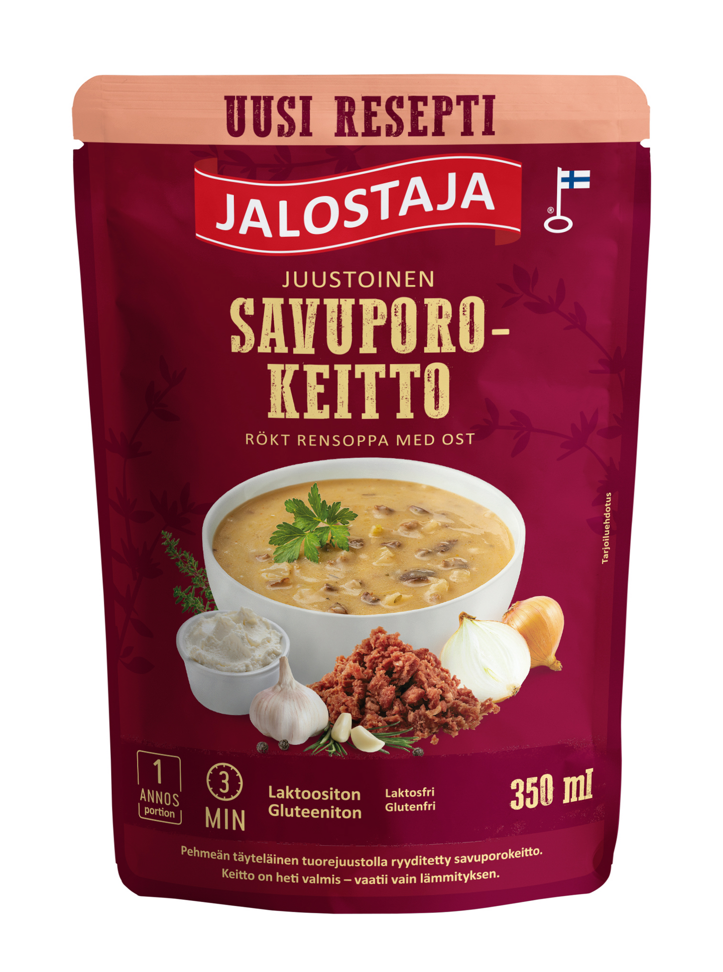 Jalostaja juustoinen savuporokeitto 350ml