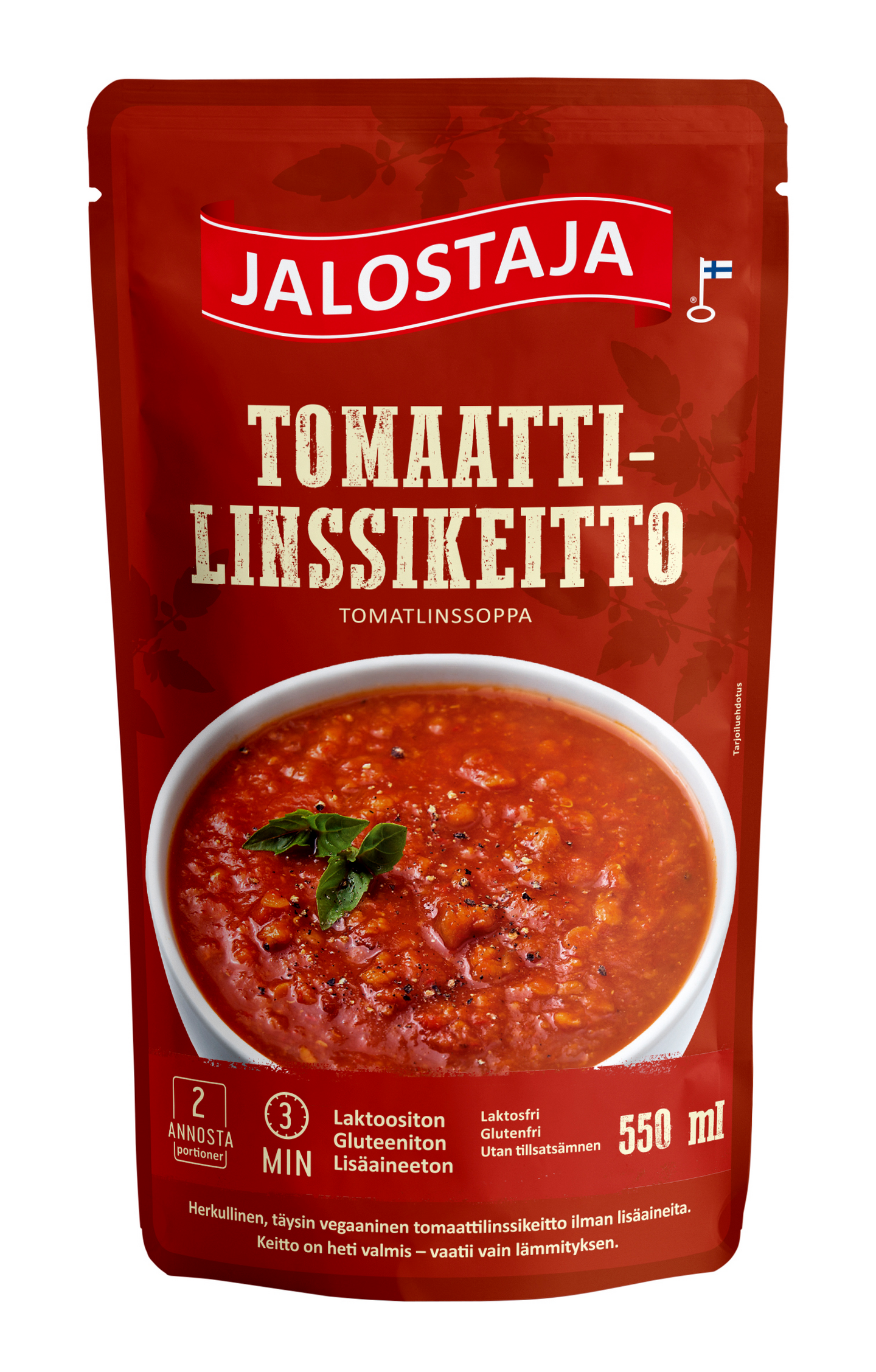 Jalostaja Tomaattilinssikeitto 550ml