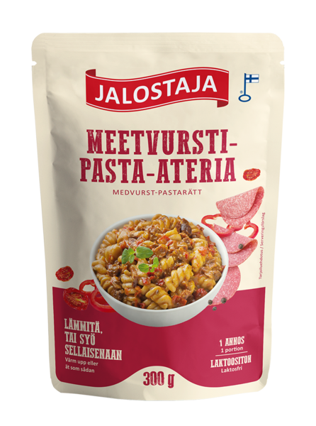 Jalostaja Pasta-ateria 300g Meetwursti