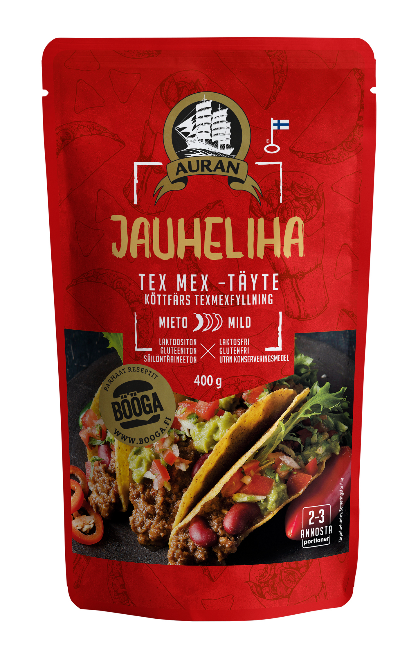 Auran Tex Mex täyte 400g jauheliha | K-Ruoka Verkkokauppa