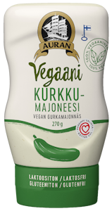 Auran Vegaani Kurkkumajoneesi 270g