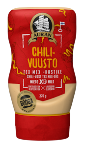 Auran TexMex-kastike 270g chili-vuusto