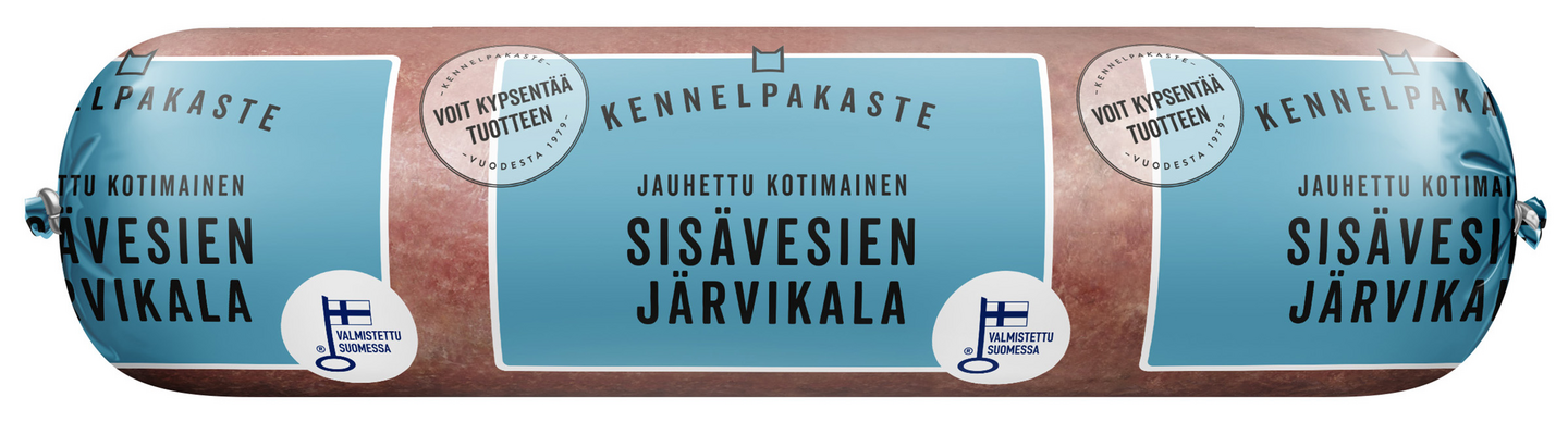 Kennelpakaste järvikala 500g jauhettu