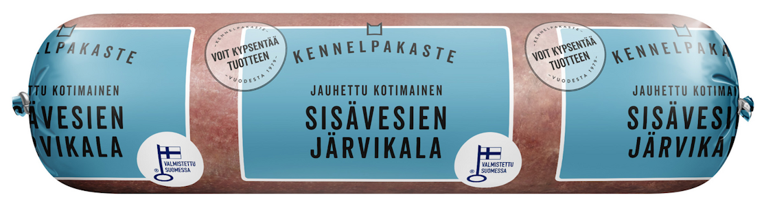 Kennelpakaste järvikala 500g jauhettu