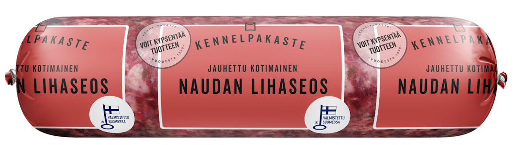 Kennelpakaste naudan lihaseos 500 g PA