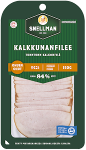 Snellman ohuen ohut kalkkunanfilee 150g