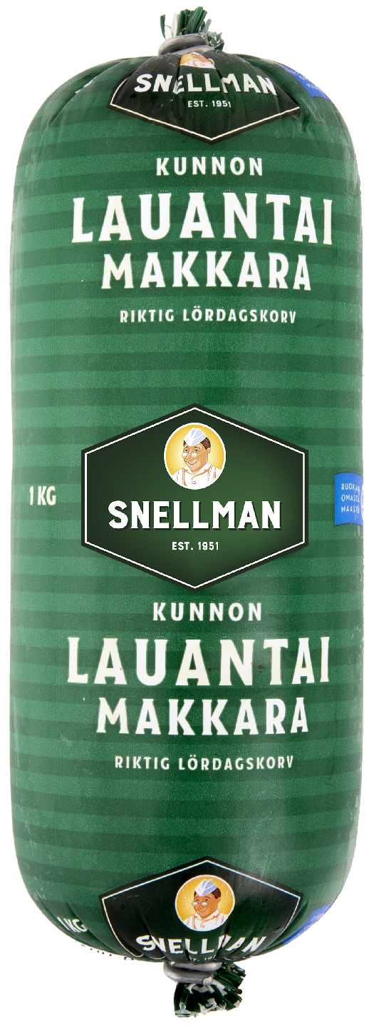 Snellman Kunnon lauantaimakkara tanko 1kg