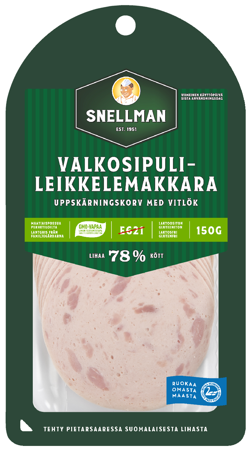 Snellman Valkosipulileikkelemakkara 150g