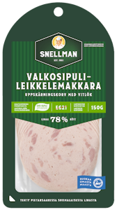 Snellman Valkosipulileikkelemakkara 150g