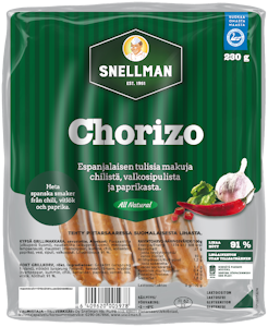 Snellman All Natural chorizo 230g