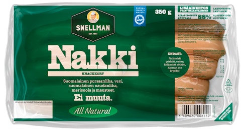 Snellman All Natural nakki 350g