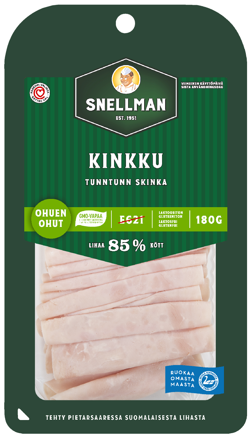 Snellman Ohuen ohut kinkku 180g