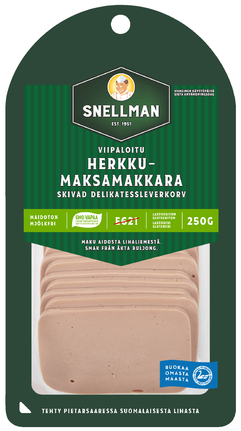 Snellman Viipaloitu herkkumaksamakkara 250g