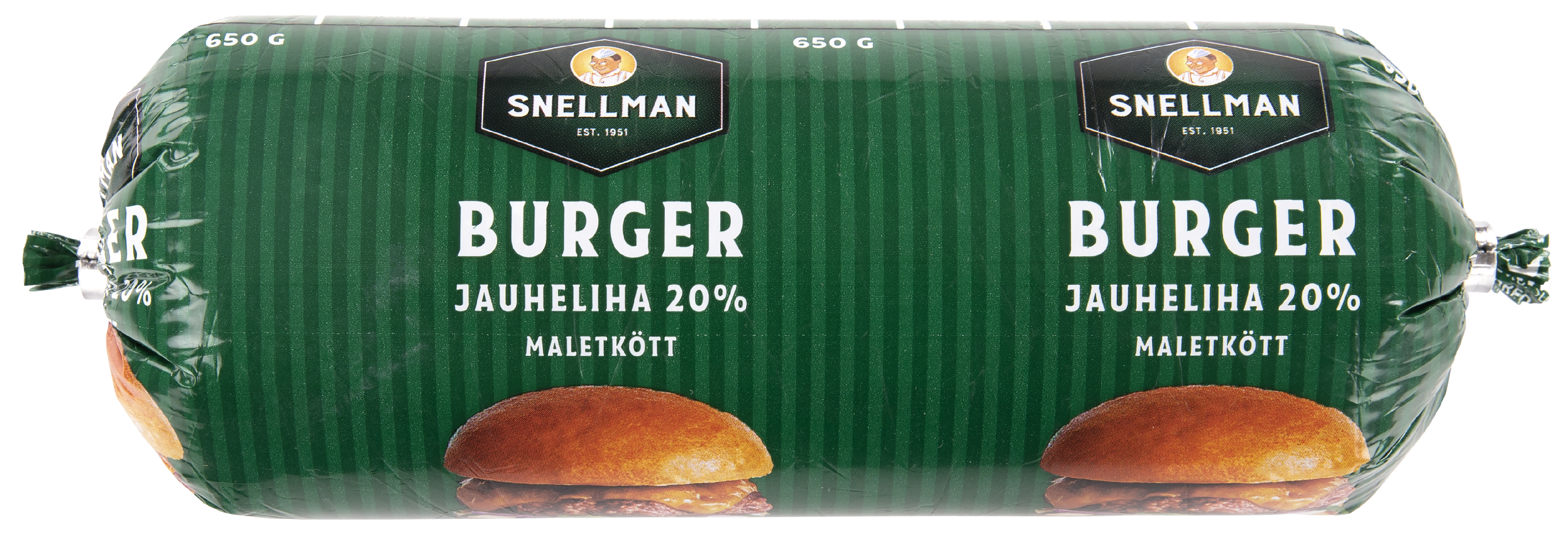 Snellman Street food burgerjauheliha 20 % 650 g