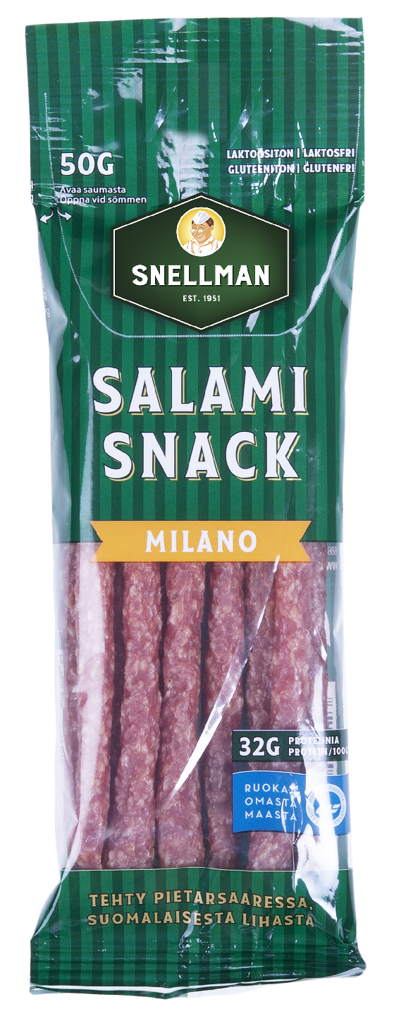 Snellman Salamisnack Milano 50g