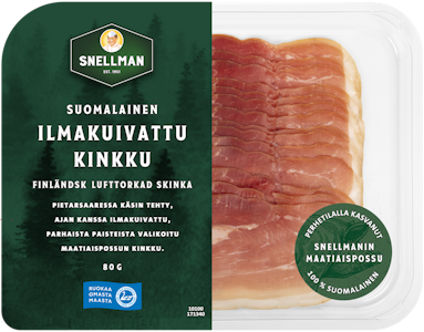 Snellman Suomalainen ilmakuivattu kinkku 80g