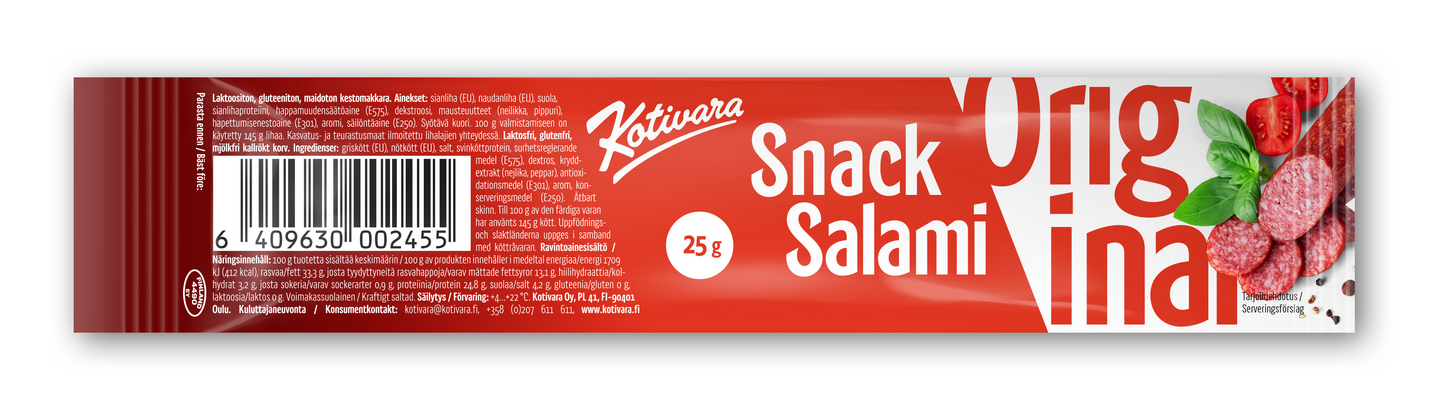 Kotivara Snack salami 25g