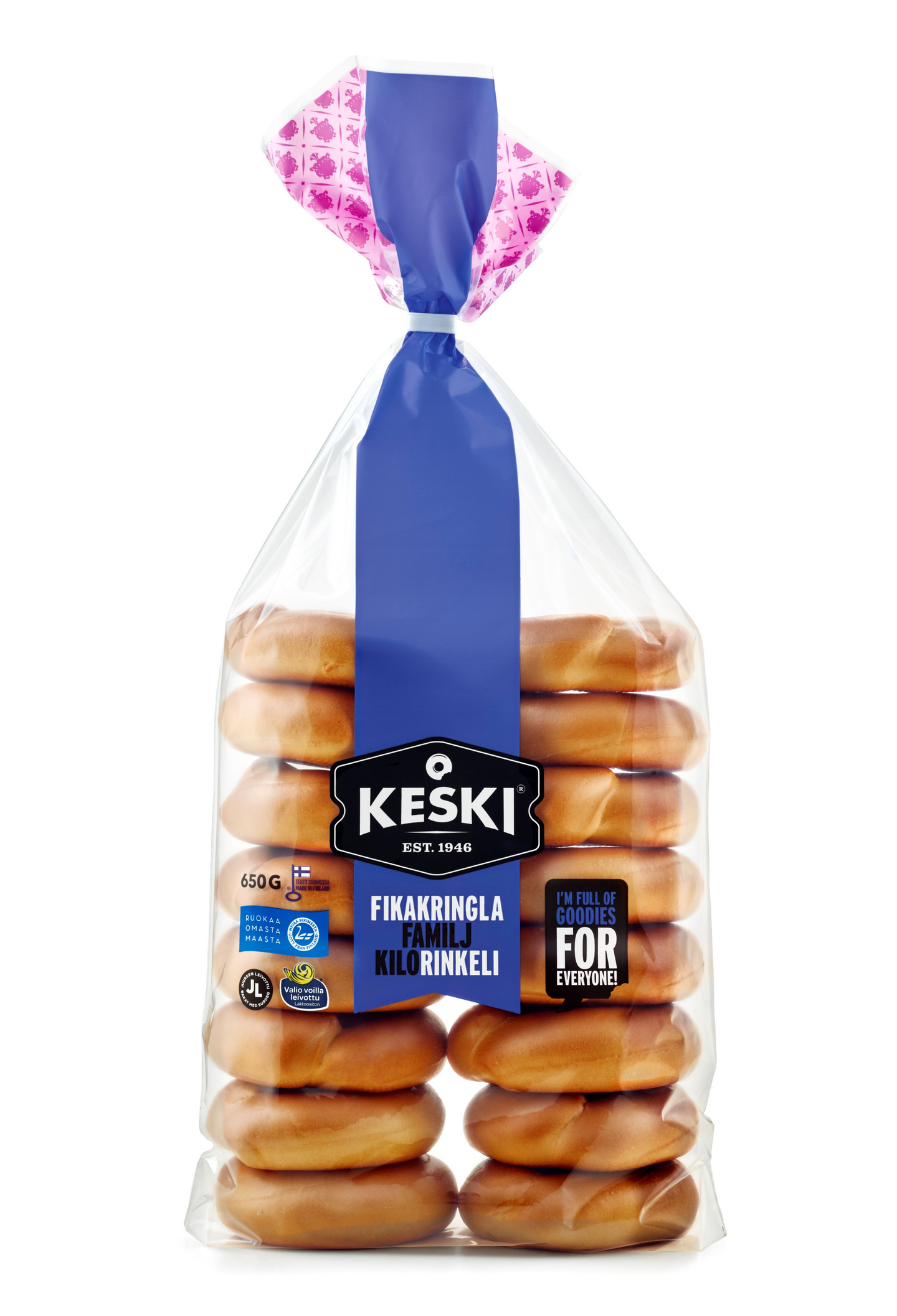 Keski kilorinkeli 650g PUOLILAVA