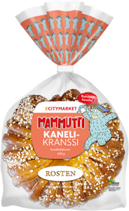 Rosten Mammutti Kanelikranssi 400g YM